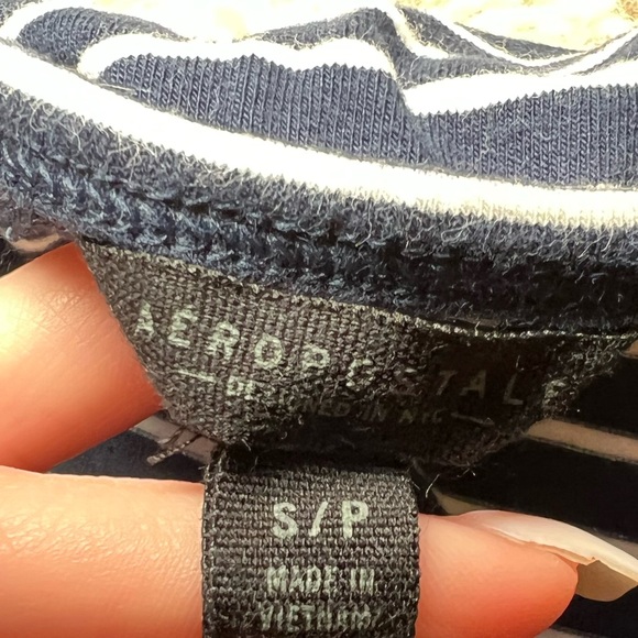 Aeropostale Striped Halter- Size S - Picture 2 of 3